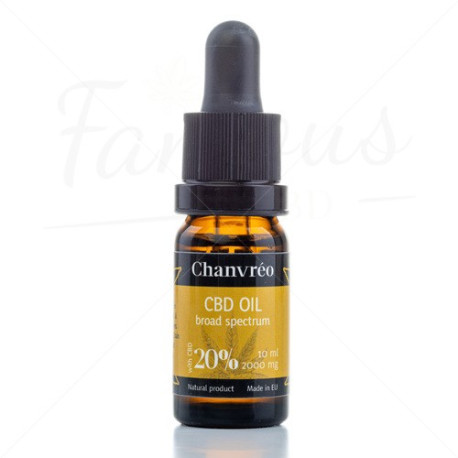 Huile CBD Broad Spectrum 10ml Chanvréo 20 %