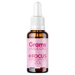 CBD OIL 20% FOCUS - FULL SPECTRUM - GRAMS