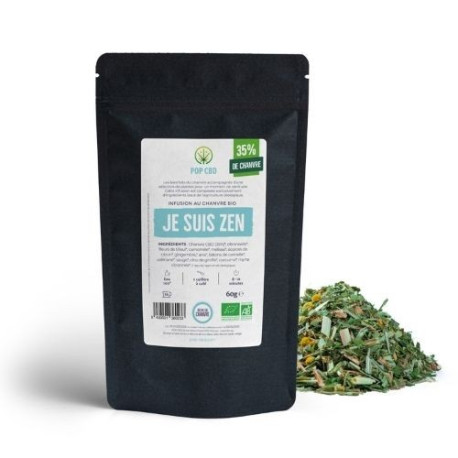 Infusion BIO CBD I Am Zen 60g - Pop CBD